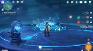 Enemies will appear each time one platform is completed (Image via Genshin Impact)